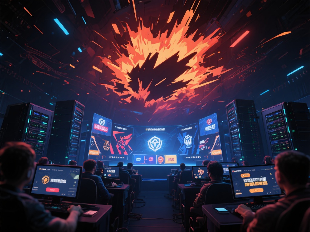 高峰流量压力冲击：
电竞平台通常在晚间流量达到峰