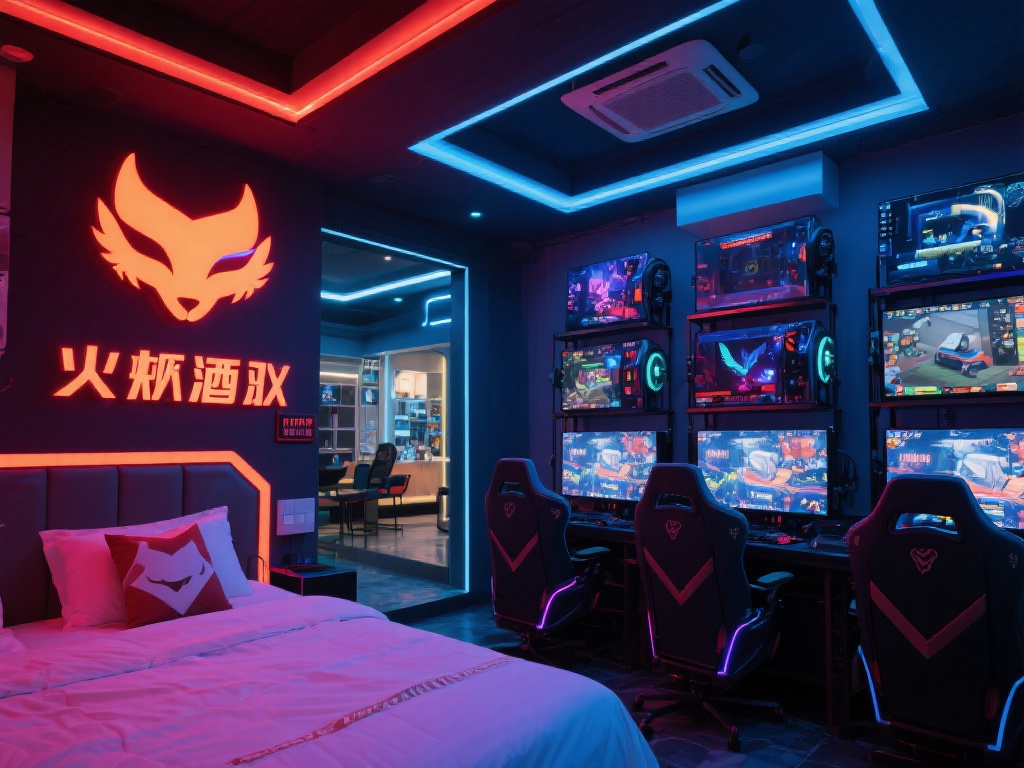 电竞酒店近年来逐渐成为游戏爱好者的热门选择，而火狐