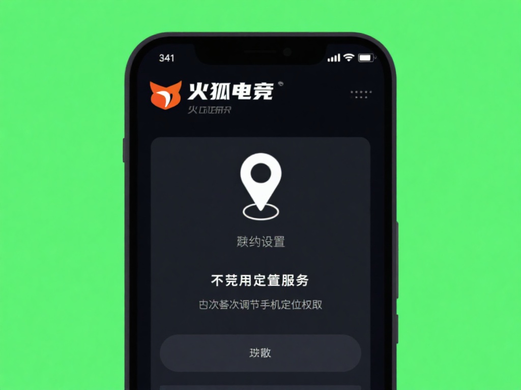 第一步：从火狐电竞应用内关闭定位功能
在火狐电竞