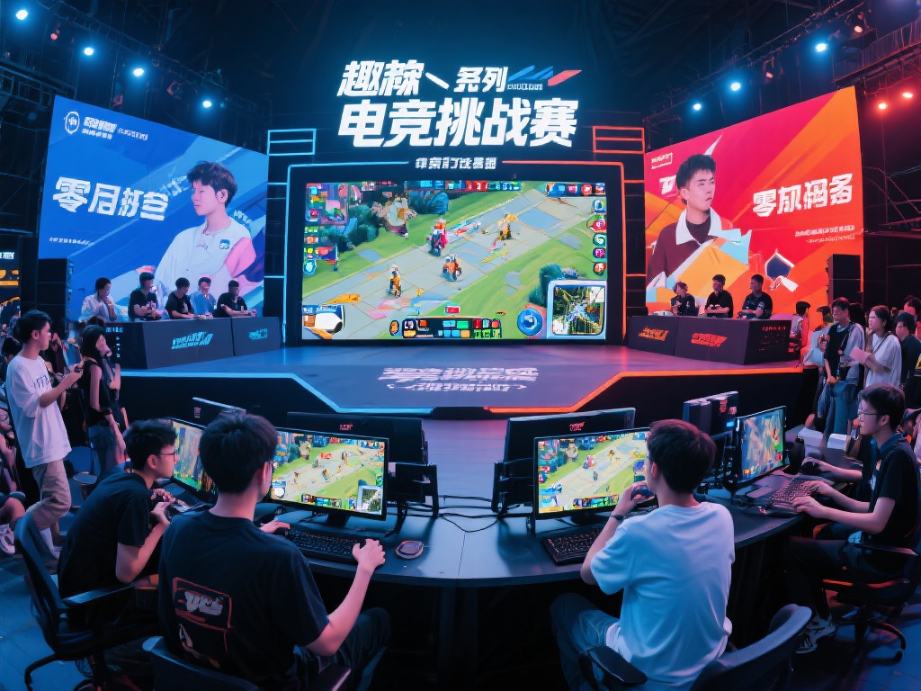 例如，在此次活动中还有独特的“电竞挑战赛”，观众可