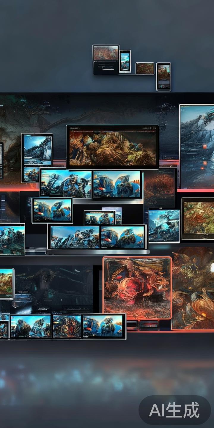 多平台适配：无论你使用的是宽大屏幕的PC，还是便携